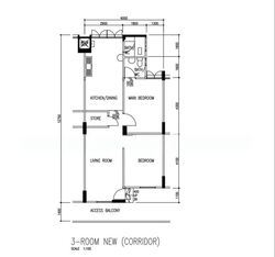 Blk 221 Serangoon Avenue 4 (Serangoon), HDB 3 Rooms #581285901